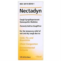 Heel Nectadyn, Homeopathic Cough Syrup/Expectorant, Honey-Natural Lemon Flavor, 4.23 oz