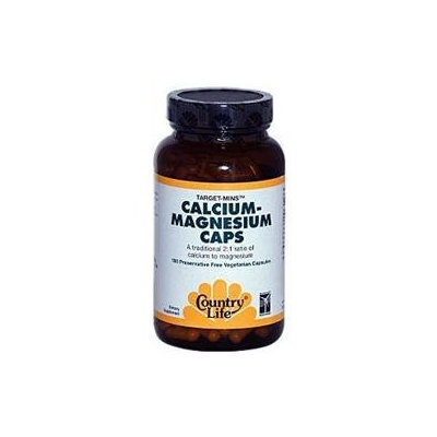 Target Mins Cal/mag 180 Vcap By Country Life Vitamins (1 Each)