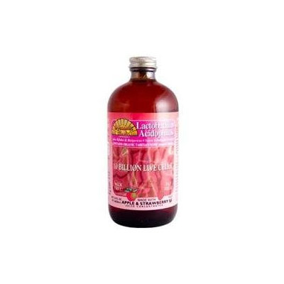 Lactobacillus Acidophilus Liquid in Apple Strawberry Flavor by Dynamic Health Laboratories - 16 oz