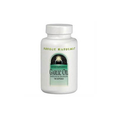Source Naturals Garlic Oil - 500 mg - 100 Softgels