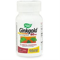 tures Way Ginkgold Ginkgo Bonus, 50+25 Tablets, Nature's Way