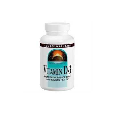 Source Naturals - Vitamin D-3 2000 IU - 100 Softgels