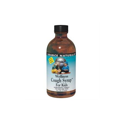 Source Naturals - Wellness Cough Syrup For Kids - 4 oz.