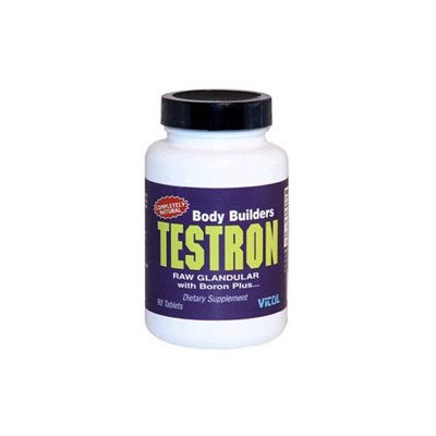 Vitol Products Testron Raw Glandular - 90 Tablets - Test Boosters