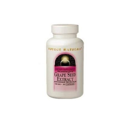 Source Naturals Grape Seed Extract - 100 mg - 60 Capsules