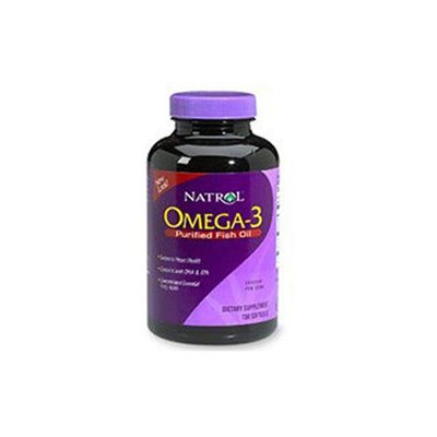 Natrol Omega-3 Fish Oil Lemon - 1000 mg - 60 Softgels