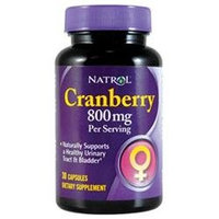 Natrol Cranberry Extract - 400 mg - 30 Capsules