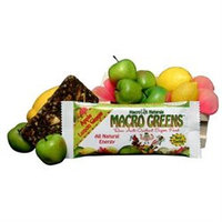 MacroLife Naturals Macro Greens Raw Anti-Oxidant Super Food Bars - Apple Lemon Ginger