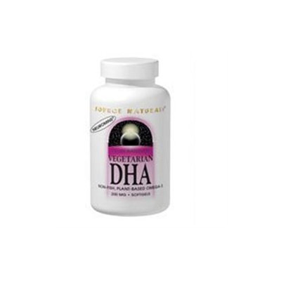 Source Naturals Vegetarian DHA With Neuromins - 200 mg - 60 Softgels