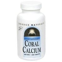Source Naturals - Coral Calcium 600 mg. - 240 Tablets