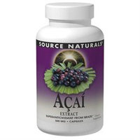 Source Naturals Acai Extract - 500 mg - 240 Vegetarian Capsules