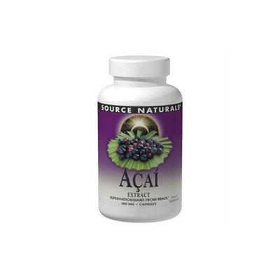 Source Naturals Acai Extract - 500 mg - 240 Vegetarian Capsules