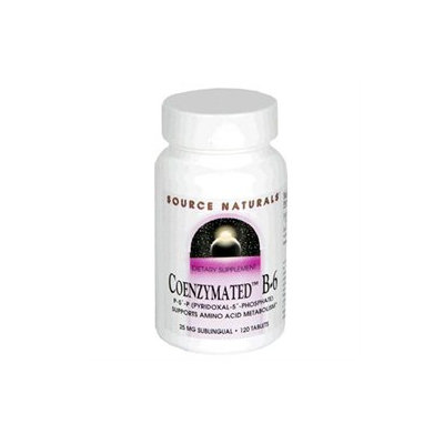 Source Naturals Coenzymated Vit B6 Sublinguals, Peppermint