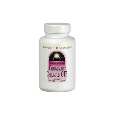 Source Naturals Chromemate Chromium GTF (Yeast Free)