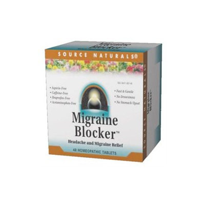 Source Naturals - Migraine Blocker Headache And Migraine Relief - 48 Tablets