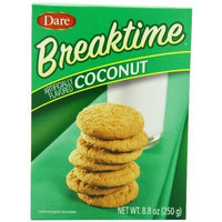 Dare Foods Breaktime Coconut Cookies, 8.8-Ounce (Pack of 12 )