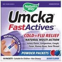 tures Way Nature's Way Umcka FastActives Cold + Flu Relief - Berry