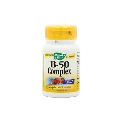 tures Way Vitamin B-50 Complex by Nature's Way - 60 Capsules