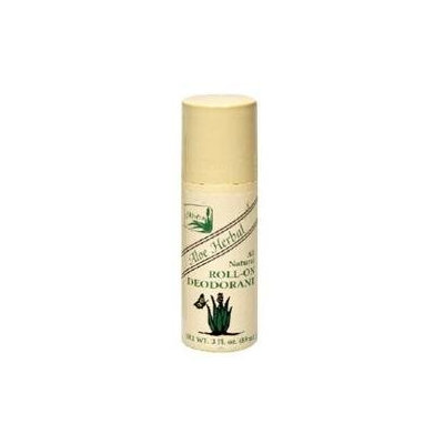 Alvera - All Natural Roll-On Deodorant Aloe Herbal - 3 oz.