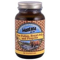 Montana Naturals - Bee Pollen Royal Jelly & Propolis - 90 Capsules