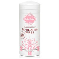 Fake Bake 12990218709 Passion Fruit Exfoliating Wipes - 40wipes