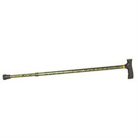Mabis Healthcare Mabis 502-1351-1200 Lightweight Adjustable Designer Cane - Derby Top - Cyclone Green