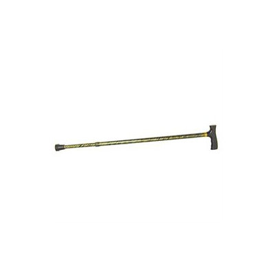 Mabis Healthcare Mabis 502-1351-1200 Lightweight Adjustable Designer Cane - Derby Top - Cyclone Green