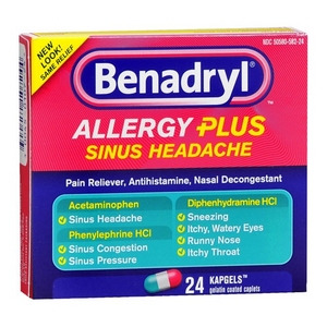 Benadryl Allergy & Sinus Medicine