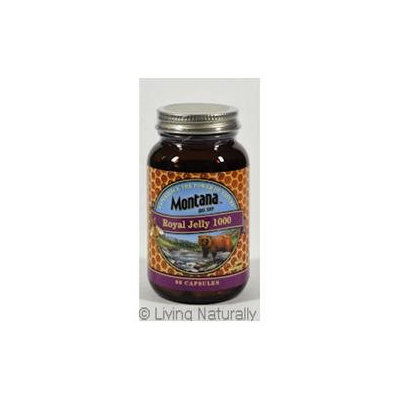Frontier Royal Jelly 1000mg 60 Caps by Montana Naturals