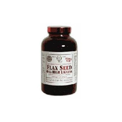 Olympian Labs Flax Seed Oil High Lignans - 1 g - 90 Softgels