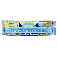 Edward & Sons Brown Rice Snaps Unsalted Sesame - 3.5 oz