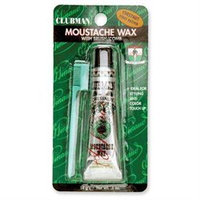 Clubman Moustache Wax with Brush/Comb Chestnut