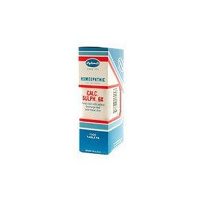 Calcarea Sulphurica 6X by Hylands - 1000 Tablets