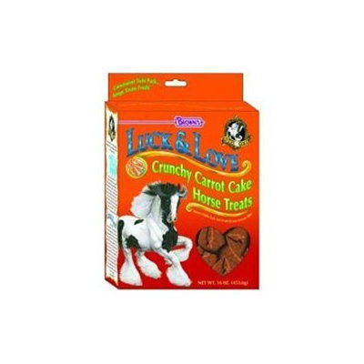 F.m. Brown Pet Luck & Love Horse Treat, 1 Lb Carrot