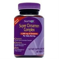 Cinnamon Biotin Chromium by Natrol - 60 Tablets