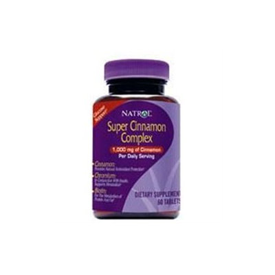 Cinnamon Biotin Chromium by Natrol - 60 Tablets