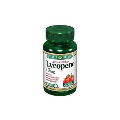 Tures Bounty Antioxidants Nature's Bounty Advanced Lycopene 10 mg 60 Softgels
