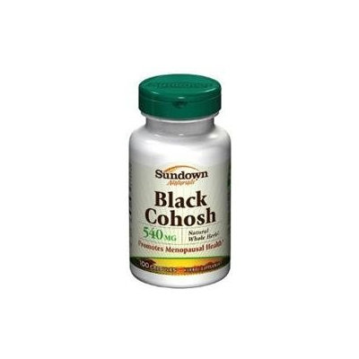 Sundown Herbals Sundown Naturals Black Cohosh, 540mg, Capsules 100 ea