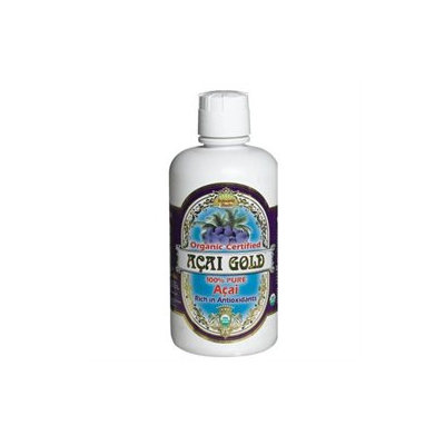 Dynamic Health Laboratories, Inc. Acai Gold 100% Pure Acai Juice, 32 oz