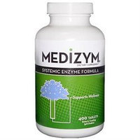 Naturally Vitamins - Medizym Systemic Enzyme Formula - 400 Tablets