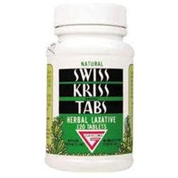 Modern Products 0746404 Natural Swiss Kriss Herbal Laxative - 250 Tablets
