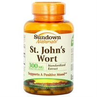 Sundown Vitamin C & E Sundown Naturals St. John's Wort - 300 mg - 150 Capsules