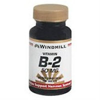 Vitamin B-2 50 mg, 100 Tablets, Windmill Health Products
