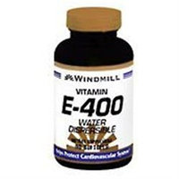 Vitamin E-400 IU Water Dispersible, 90 Softgels, Windmill Health Products
