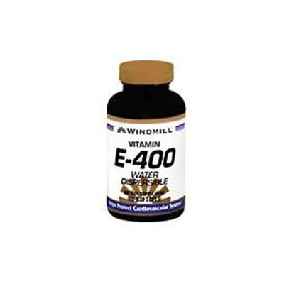 Vitamin E-400 IU Water Dispersible, 90 Softgels, Windmill Health Products