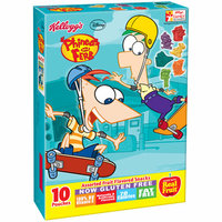 Kellogg's Disney Phineas & Ferb Assorted Fruit Flavored Snacks