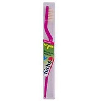 Fuchs - Record V Natural Bristle Toothbrush Adult Hard