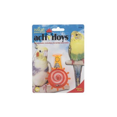 JW PET COMPANY BJW31088 Activitoys Hypno Wheel Bird Toy