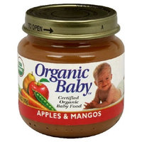 Organic Baby Organic Baby Food, Apples & Mangos, 4-Ounce Jars (Pack of 24)