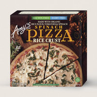 Amy's Kitchen Spinach Pizza, Gluten Free, Dairy Free